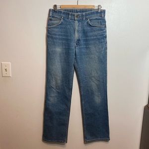 Vintage 70's Levis Orange Tab “With A Skosh More Room" 33W x 32L Mens Jeans